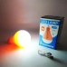 Акумуляторна LED лампочка 30W - біле світло, помаранчева