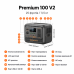 Портативная зарядная станция BLUETTI Premium 100 V2 2000W 1024Wh Портативная зарядная станция BLUETTI Premium 100 V2 2000W 1024Wh